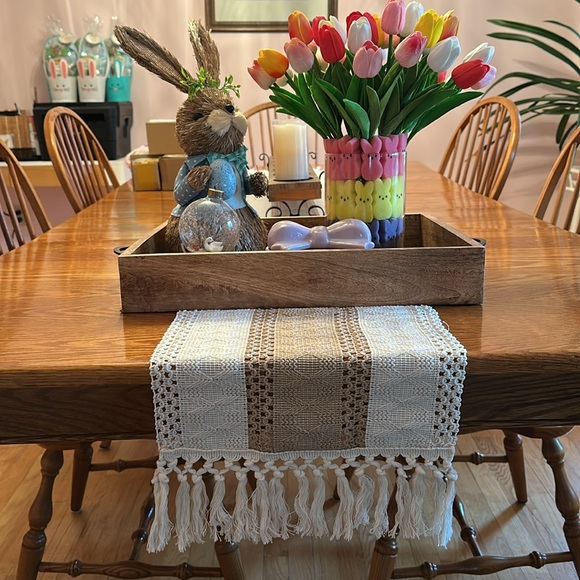 A bohemian chic table runner - Picture 5 of 5